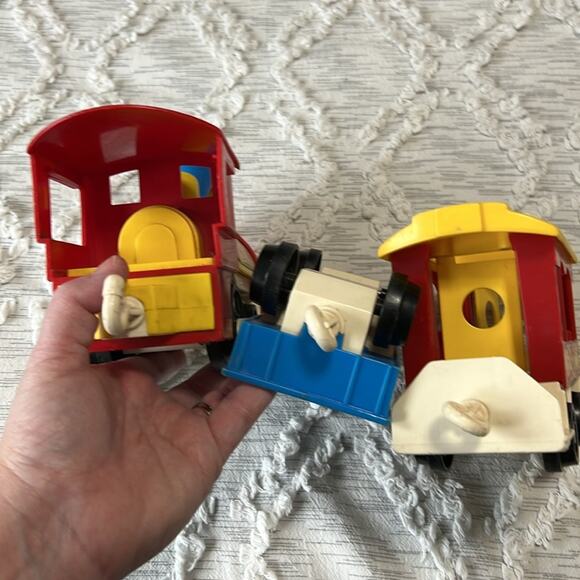 Vintage Fisher Price Four Piece Play Family Circus Train Replacement Part *Read - Picture 12 of 12